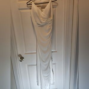 Elegant White Gown Size 4